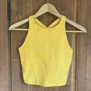 Beyond Yoga Yellow Tank Top